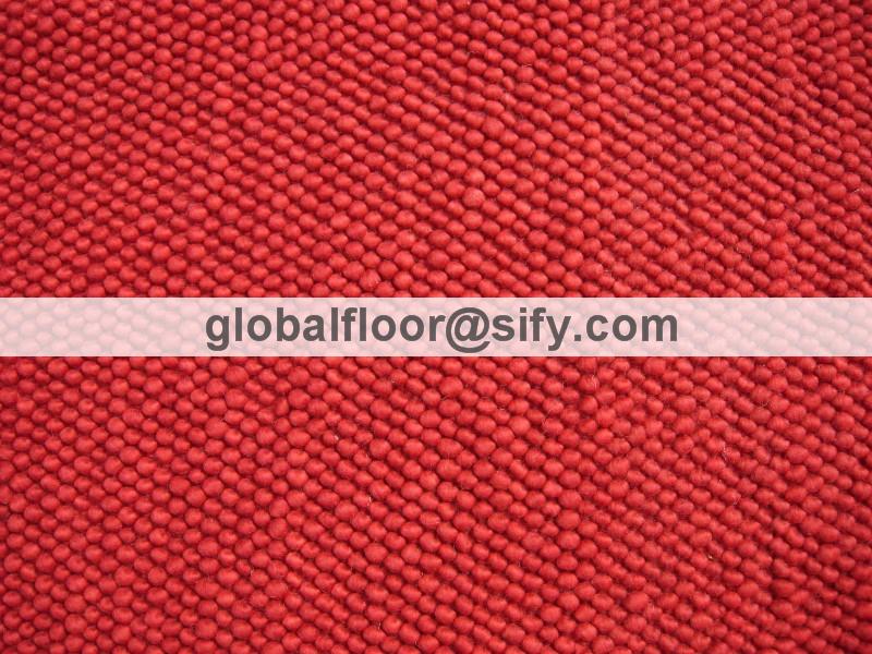 Gff-10032 wool circle shag rug 