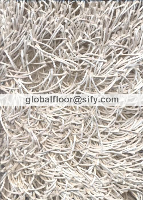 Thick polyester shaggy rugs