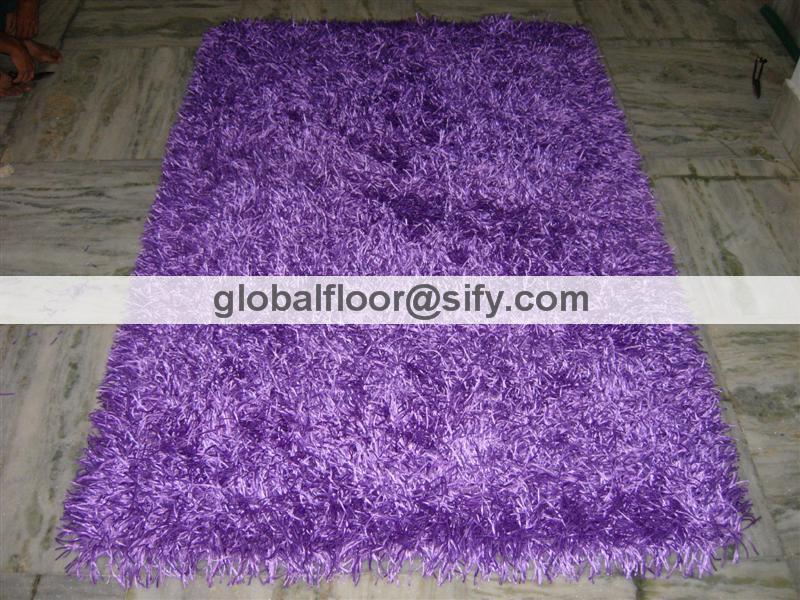 Gff-4312 polyester shaggy rug