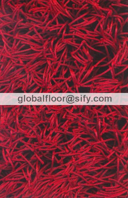 Gff-4325 polyester shaggy rug 