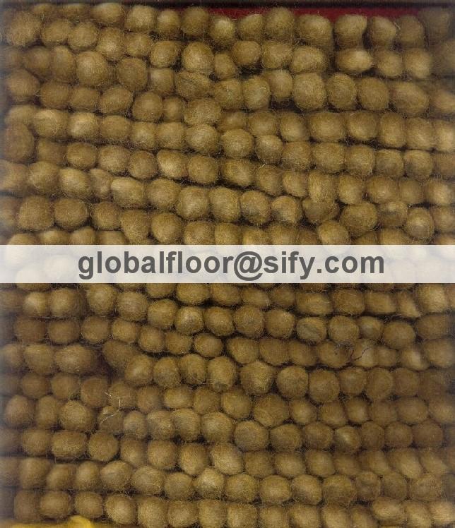 Gff-10014 wool shaggy rugs